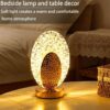 Oval Crystal LED Table Lamp - مصباح طاولة LED  كريستالي بيضاوي الشكل