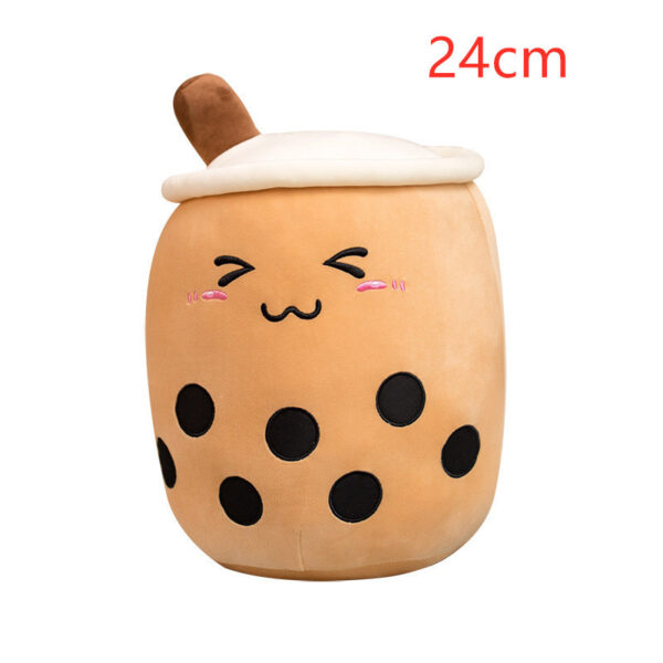 Bubble Tea Plush Pillow – Soft Stuffed Boba Drink Toy Cushion Gift