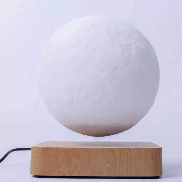 Floating Moon Lamp – Magnetic Levitation 3D Printing Night Light for Home & Office Decor