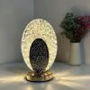 Oval Crystal LED Table Lamp - مصباح طاولة LED  كريستالي بيضاوي الشكل