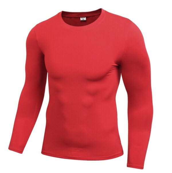 734146764854.jpg Men's Blank Long Sleeve Compression Top